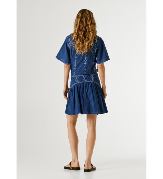 Pepe Jeans Saia Denver azul-marinho