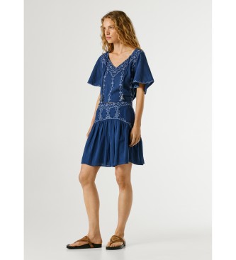 Pepe Jeans Saia Denver azul-marinho