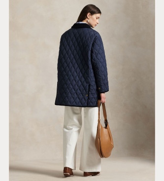 Polo Ralph Lauren Casaco de campo acolchoado azul-marinho
