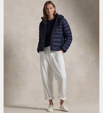 Polo Ralph Lauren Chaqueta hidrófuga con capucha marino