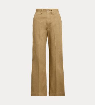 Polo Ralph Lauren Brown Wide Leg Chino Trousers