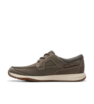 Clarks Sailview Lace båtskor i läder
