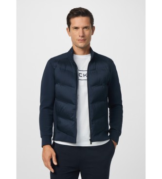 Hackett London Sonic Hybrid-jakke marineblå