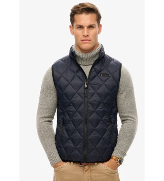 Superdry Fuji Lite Vest marinblå