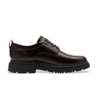 Clarks Badbury Veterschoenen Bruin