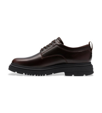 Clarks Badbury Veterschoenen Bruin
