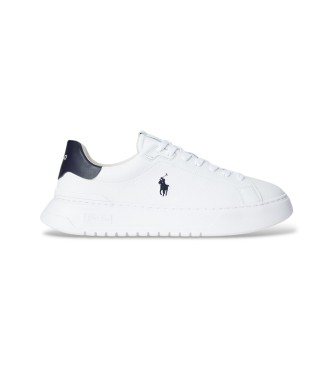 Polo Ralph Lauren RLite Court Weiß Lackleder Turnschuhe