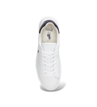 Polo Ralph Lauren RLite Court Weiß Lackleder Turnschuhe