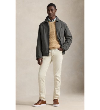 Polo Ralph Lauren Veste à double soufflet en sergé gris