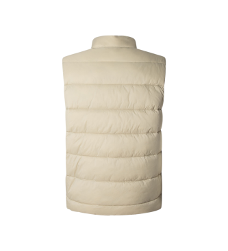 Pepe Jeans Beige Puffer Vest