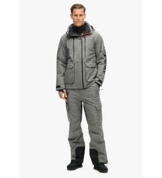 Superdry Chaqueta de esquí Peak Rescue gris