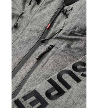 Superdry Chaqueta de esquí Peak Rescue gris