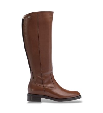 Wonders Stivali in pelle Codigree 70 marrone