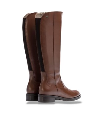 Wonders Stivali in pelle Codigree 70 marrone