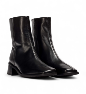 Wonders Botins de Pele Ayla 01 preto