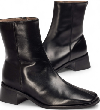 Wonders Botins de Pele Ayla 01 preto