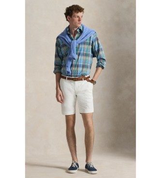 Polo Ralph Lauren Custom Fit blauw geruit poplin overhemd