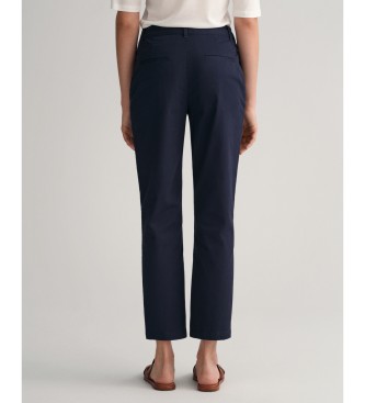 Gant Chino broek Slim Fit marine