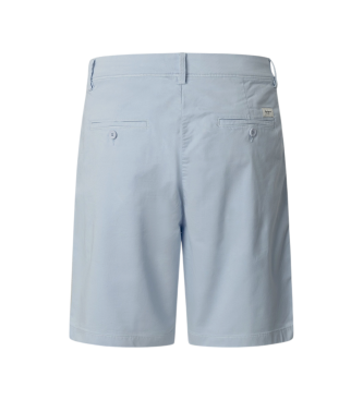 Pepe Jeans Korte broek Regular Chino blauw