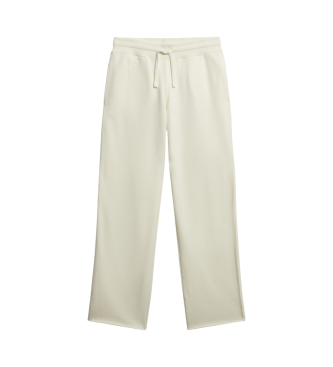 Superdry Studios joggingbukser off white ecru