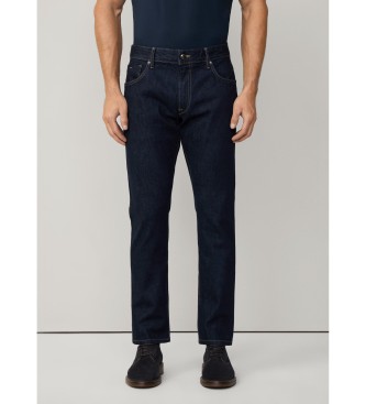 Hackett London Selvedge Rinse denim blauwe jeans
