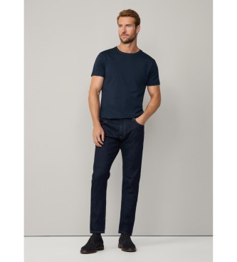 Hackett London Selvedge Rinse denim blauwe jeans