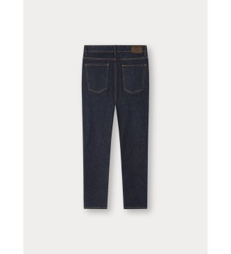 Hackett London Selvedge Rinse denim blauwe jeans
