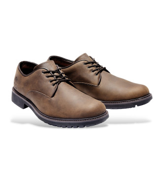 Timberland Stormbucks chaussures en cuir imperméable marron