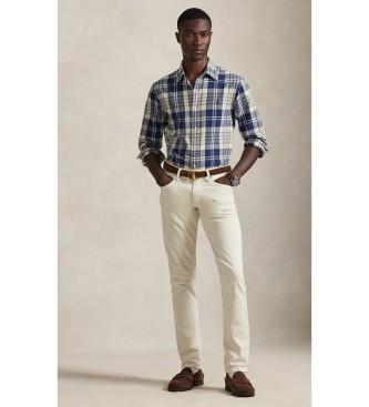 Polo Ralph Lauren Camisa oxford cepillada Custom Fit marino