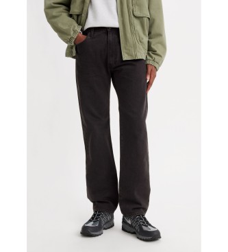 Levi's Jean 555 noir, coupe droite décontractée