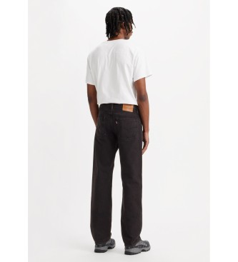 Levi's Jean 555 noir, coupe droite décontractée