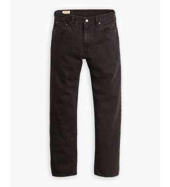 Levi's Jean 555 noir, coupe droite décontractée