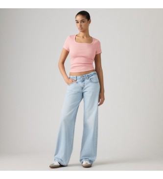 Levi's Jeans larghi a vita bassa azzurri