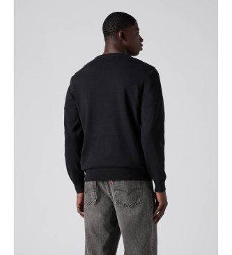 Levi's Jersey Lichtgewicht Housemark zwart