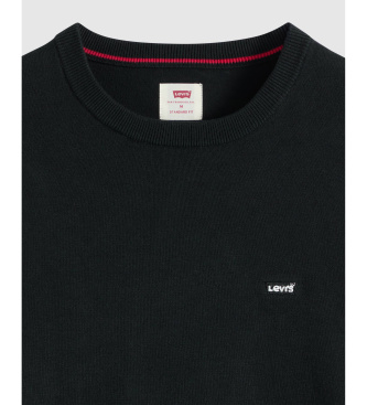 Levi's Jersey Lichtgewicht Housemark zwart