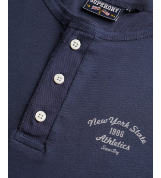 Superdry Koszulka Athletic Down navy