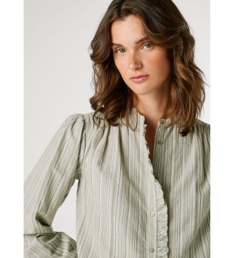 Pepe Jeans Blusa Aliya camisa verde