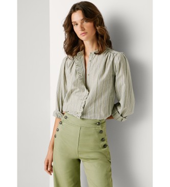 Pepe Jeans Blusa Aliya camisa verde