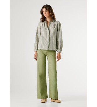 Pepe Jeans Blusa Aliya camisa verde