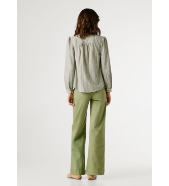 Pepe Jeans Blusa Aliya camisa verde