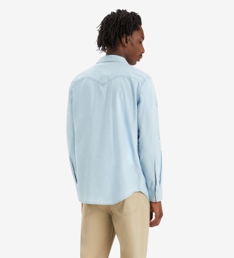 Levi's Camisa Classic Western De Corte Estándar azul