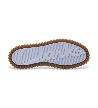 Clarks Scarpe Torhill Bee in pelle blu