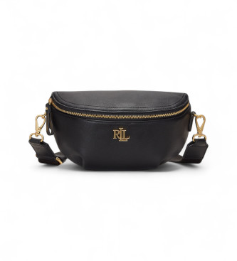 Lauren Ralph Lauren Sac banane en cuir Marcy noir