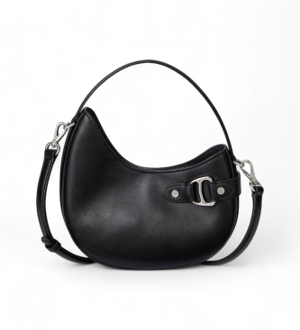 Lauren Ralph Lauren Borsa a tracolla piccola Tasha in pelle nera