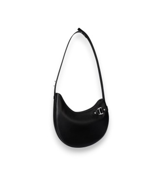 Lauren Ralph Lauren Borsa a tracolla grande Tasha in pelle nera