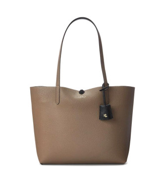 Lauren Ralph Lauren Reversible Tote Medium omkeerbare tas zwart 