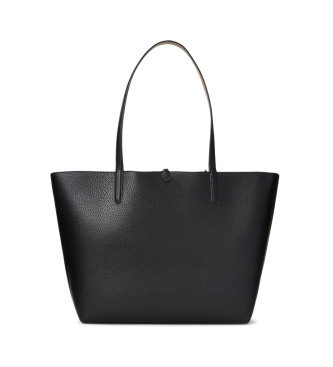 Lauren Ralph Lauren Reversible Tote Medium omkeerbare tas zwart 