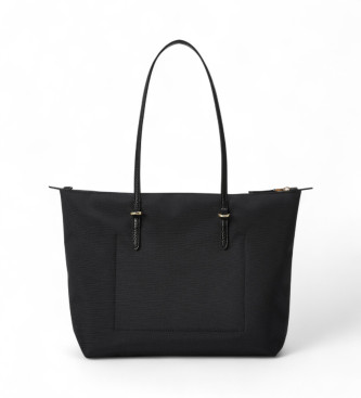 Lauren Ralph Lauren Keaton medium tygväska svart