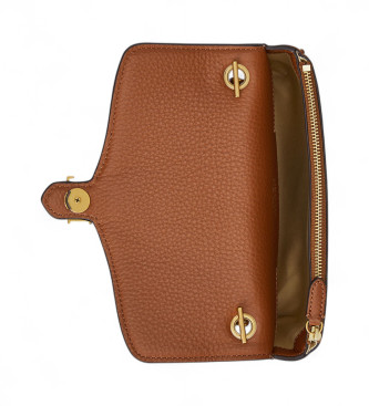 Lauren Ralph Lauren Borsa a tracolla in pelle marrone