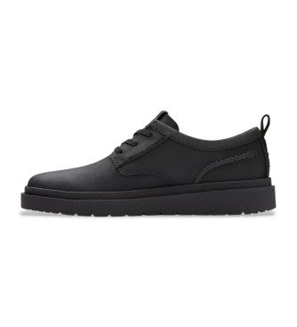 Clarks Sneakers Polden Lace in pelle nera
